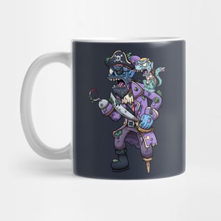 Zombie Pirate Captain Mug